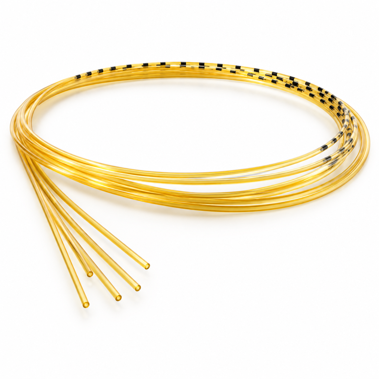 Medical-grade PI/polyimide Long-axis Graduated Printed Tube