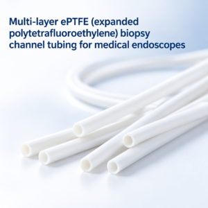 Medical ePTFE/Expanded Polytetrafluoroethylene Endoscope Biopsy Channel Cannula Tube