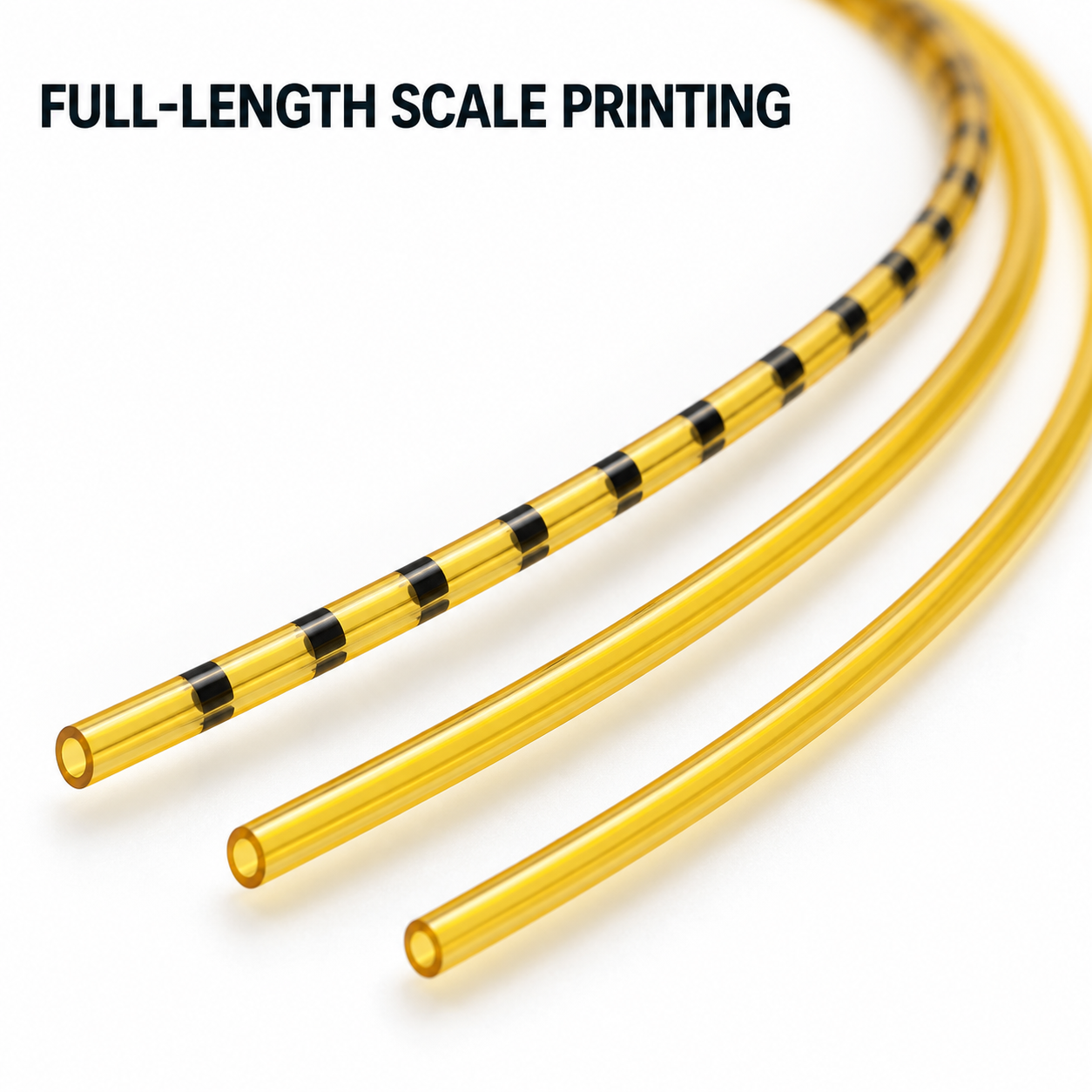 Medical-grade PI/polyimide Long-axis Graduated Printed Tube - Image 2