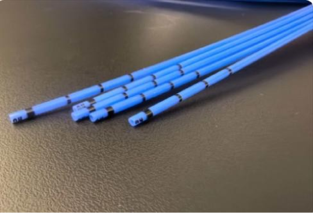 PTFE/polytetrafluoroethylene Printe d Tube Flexible Argon Electrode